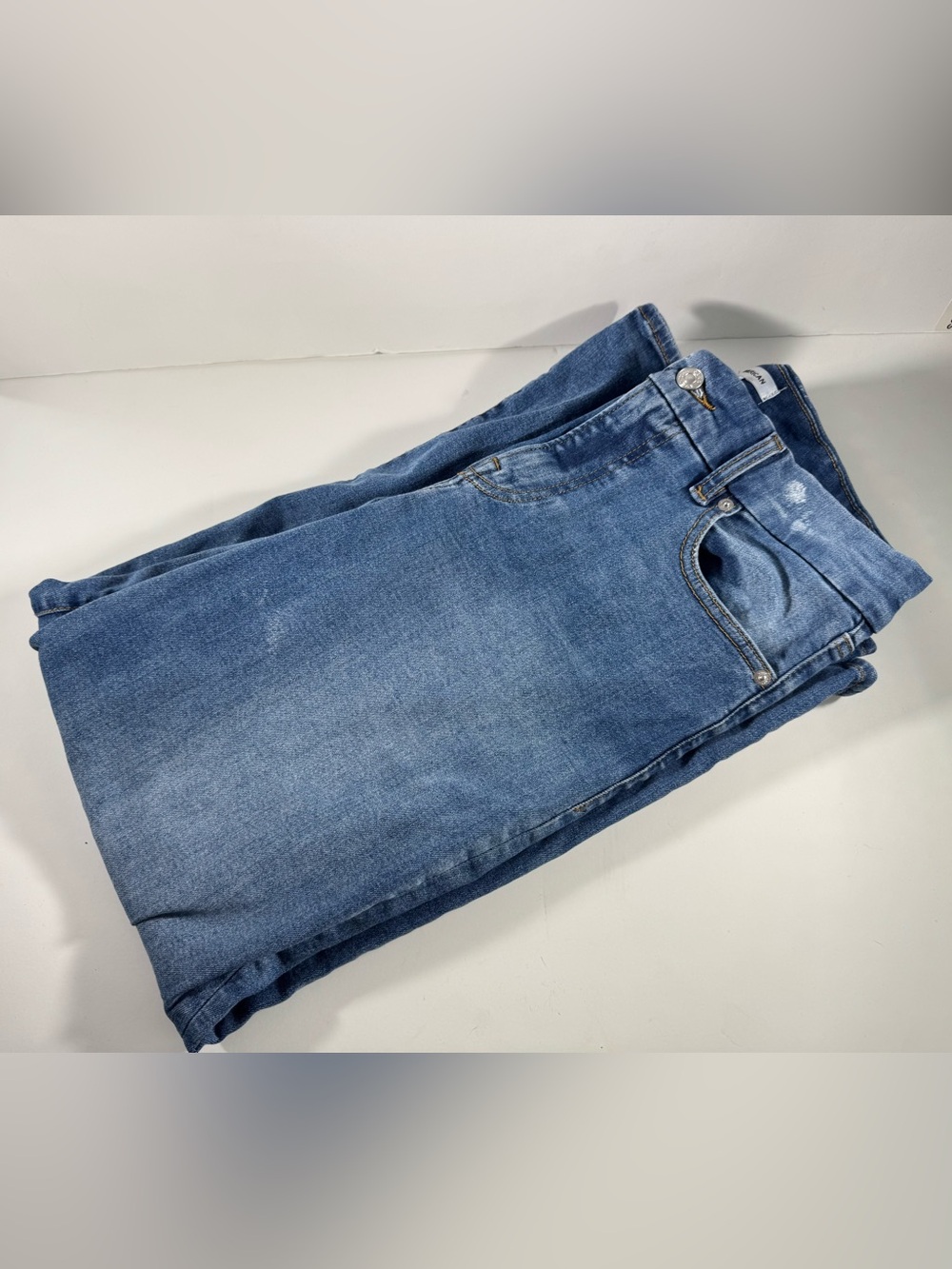 Good American Always Fits Slim Palazzo Jeans